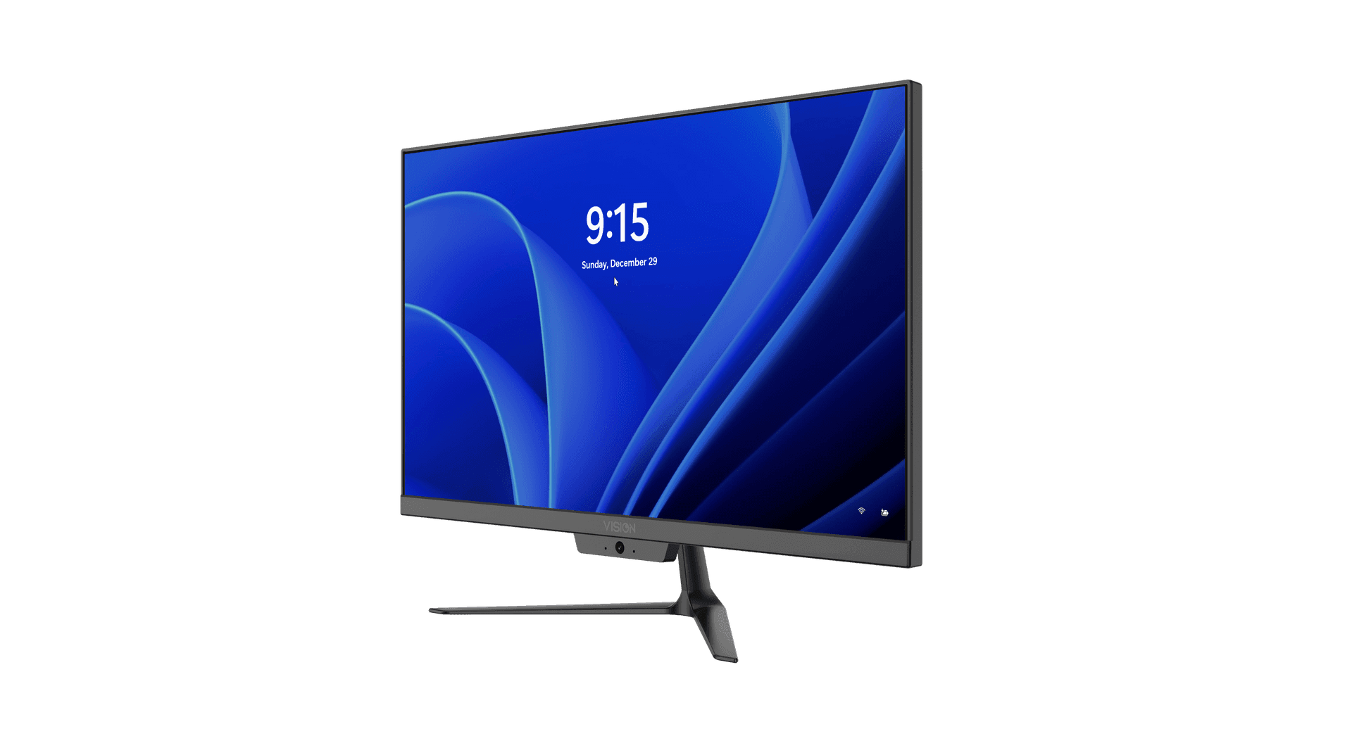 VisionOne all-in-one computer with full HD display, perfect for office and classroom use